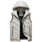 🔥 Layer More, Move Freely | Men's Lightweight Hooded Zip-Up Vest