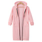 🌸LAST DAY SPECIAL PRICE!!🌸 Women Casual Zip Up Long Hooded Tunic Jacket with Pockets