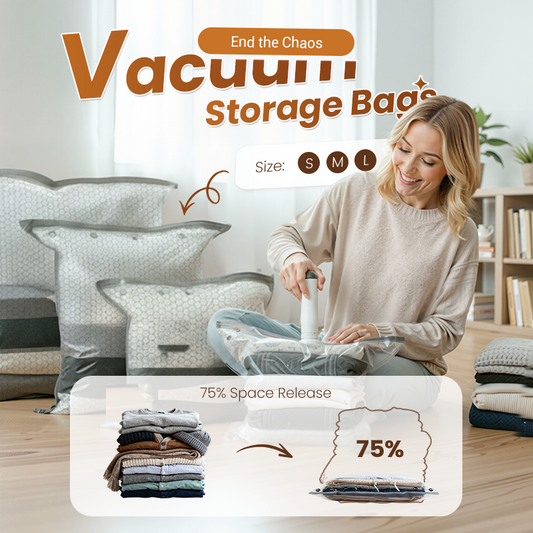 🔥 LAST DAY PROMOTION - 49%OFF 🔥 Travel Vacuum Storage Bags & Portable Pump Set