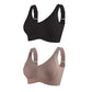 🎁HOT SALE!💕Subtle Striped Seamless Bra with W-Support – Comfort & Style!