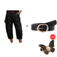 👖 LIMITED-TIME 55% OFF! ✨ Women's Casual Stretchy Cropped Denim Pants – Barrel Fit, Mid-Waist, Multi-Pockets 🌿