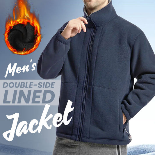 🧥 Layered Warmth, Cozy Hooded Coverage | Unisex Double-Layer Hooded Jacket