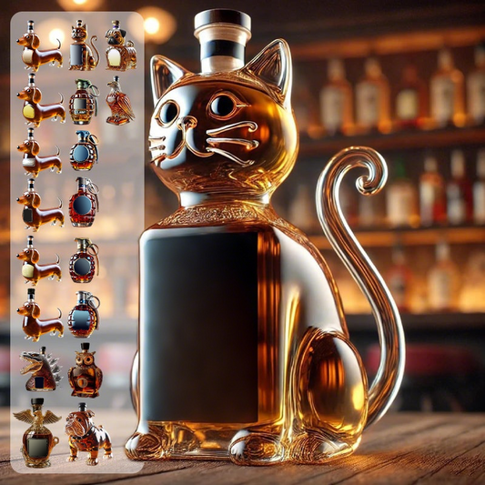 Creative modelling whisky bottle 【Various styles】