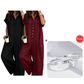 🌿Women's Casual Loose Short Sleeve Button Jumpsuit – Comfortable, Flattering & Effortlessly Stylish✨