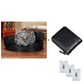 Black_Leather Belt+Wellet