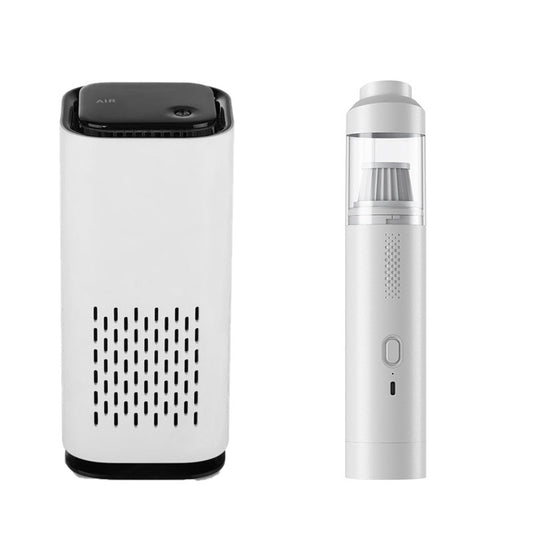 Car Cleaning Set-【Air Purifier+Car Vacuum】