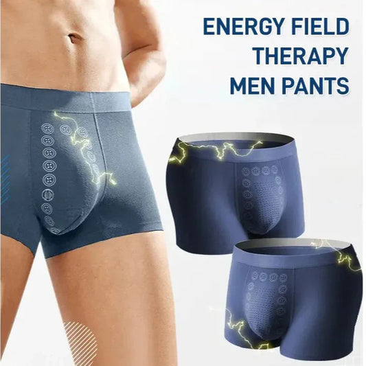 Negative Ion Graphene Seamless Breathable Modal Underwear for Men
