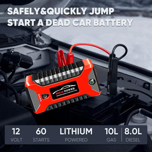 ⏳Time-limited Special🔋Jump Starter 3000A Peak Jump Starter Battery Pack【Free shipping】