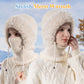 ❄️ Wind-Blocking Warmth, Head-to-Neck Coverage | Women's Outdoors Windproof Scarf Hat