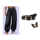 👖 Shape It Your Way | Women's High-Waisted Adjustable-Hem Barrel Jeans
