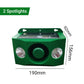 ✅Factory Direct Sales🍃Beast Repellent Solar Warning Lights with Loud Volume