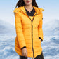 ✨ Women's Lightweight Winter Down Jacket with Hood — Water-Resistant & Cozy 🧥