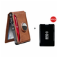 💼🔒Men's Slim RFID Blocking Aluminum Wallet – Pop-Up Card Holder with Money Clip & Dual ID Windows