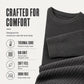 ✨ Timeless Comfort | Men's Soft Crew-Neck Sweater with Ribbed Hem
