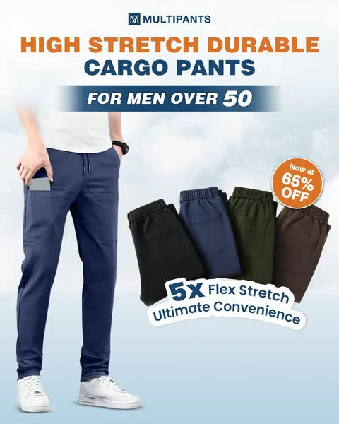 🔥Last Day Sale 65% OFF!!👖MultiPants – High Stretch Multi-pocket Durable Cargo Pants