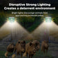 ✅Factory Direct Sales🍃Beast Repellent Solar Warning Lights with Loud Volume