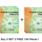 🧼 Multi-Surface Floor Cleaning Tablets | Easy cleaning for tile, wood and laminate floors - eco-friendly formula 🌿