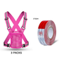 Rose Red_BUY2 GET 1 FREE 🔥3 PACKS_Reflective Vest+Reflective Tape