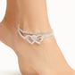 Buy 2 Get 15%💖Heart X Heart Ankle Bracelet🌟FREE SHIPPING