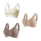 🎁HOT SALE!💕Subtle Striped Seamless Bra with W-Support – Comfort & Style!