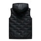 🔥 Layer More, Move Freely | Men's Lightweight Hooded Zip-Up Vest
