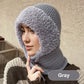 ❄️ Wind-Blocking Warmth, Head-to-Neck Coverage | Women's Outdoors Windproof Scarf Hat