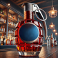Creative modelling whisky bottle 【Various styles】