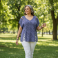 ⏰Last Day Sale 57% Off💃Women's T-shirt with leopard pattern, loose fit, V-neck