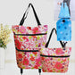 🔥HOT SALE 55% OFF🔥Foldable 2-in-1 Shopping Bag 🛍️ expands with zipper!✅Factory direct sales