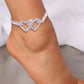 Buy 2 Get 15%💖Heart X Heart Ankle Bracelet🌟FREE SHIPPING