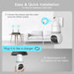 ✅Upgraded version✅ Latest version👍4MP Light Bulb Security Camera 5G&2.4GHz Wireless Outdoor Indoor Camera with Night Vision