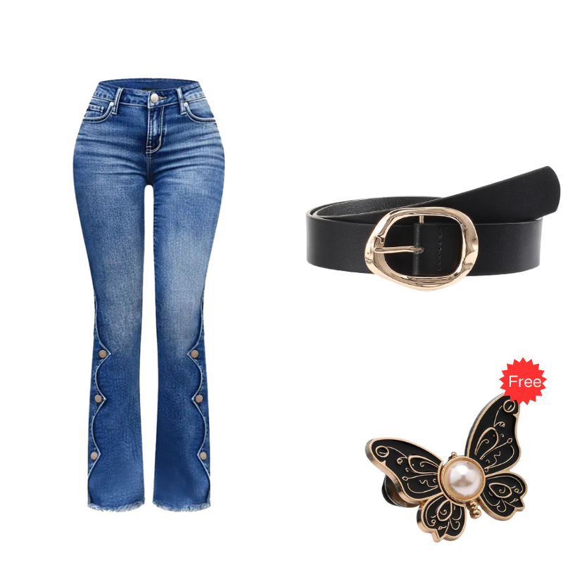 Blue_Jeans+Leather Belt