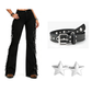 💃 Fringe That Moves With You | Women's High-Waist Flare Jeans
