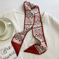 🌸 Elegant Double-Layer Silk Scarf