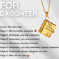 🎁My Book Necklace for Daughter,Son or Lover, Birthday Day Gift Graduation Jewelry of Love