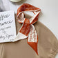 🌸 Elegant Double-Layer Silk Scarf