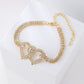 Buy 2 Get 15%💖Heart X Heart Ankle Bracelet🌟FREE SHIPPING