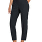 ⏳LIMITED OFFER 62% OFF🌞Women’s Fitted High-Waisted Zip-Pocket Trousers - 👖Lightweight, Breathable, Soft 26"/27" Ankle Pants with Zipper Pockets