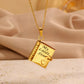 🎁My Book Necklace for Daughter,Son or Lover, Birthday Day Gift Graduation Jewelry of Love