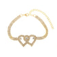 Buy 2 Get 15%💖Heart X Heart Ankle Bracelet🌟FREE SHIPPING