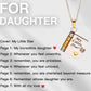 🎁My Book Necklace for Daughter,Son or Lover, Birthday Day Gift Graduation Jewelry of Love