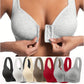 👙💪 Adjustable Front Closure Push-Up Bra – Wire-Free, Seamless & Side Support  ✨