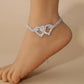 Buy 2 Get 15%💖Heart X Heart Ankle Bracelet🌟FREE SHIPPING
