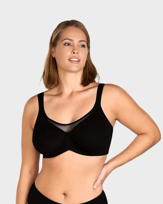 ⏳LAST DAY 55% OFF💖Women's Elegant Sheer Full Coverage Plus Size Bra