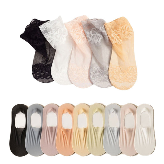 Women Socks Sets-【Show Socks+Lace Socks】