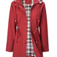 🔥Hot Sale 58% off🔥Solid Color Casual Jackets, Waterproof Windbreaker Coats, Hooded Windbreaker
