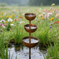 🐦 Bring your garden back to life! A peaceful birdbath with a rainwater collector to welcome local wildlife to your garden.🌿