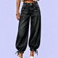 👖 Shape It Your Way | Women's High-Waisted Adjustable-Hem Barrel Jeans