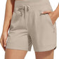 🌞NEW HOT SALE 60% OFF❄️Women's 5" Swim Board Shorts High Waisted Quick Dry Swimsuit Swimming Bottoms