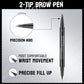🔥HOT SALE 50% OFF🏆#1 Bestselling🏆2-in-1 Waterproof Eyebrow Pen (🔥Buy 2 Free Shipping)